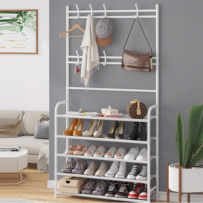 Multi-functional Shoe & Hat Rack ( Organize Your Entryway in Style )(FREE HOME DELIVERY🔥🚛 )
